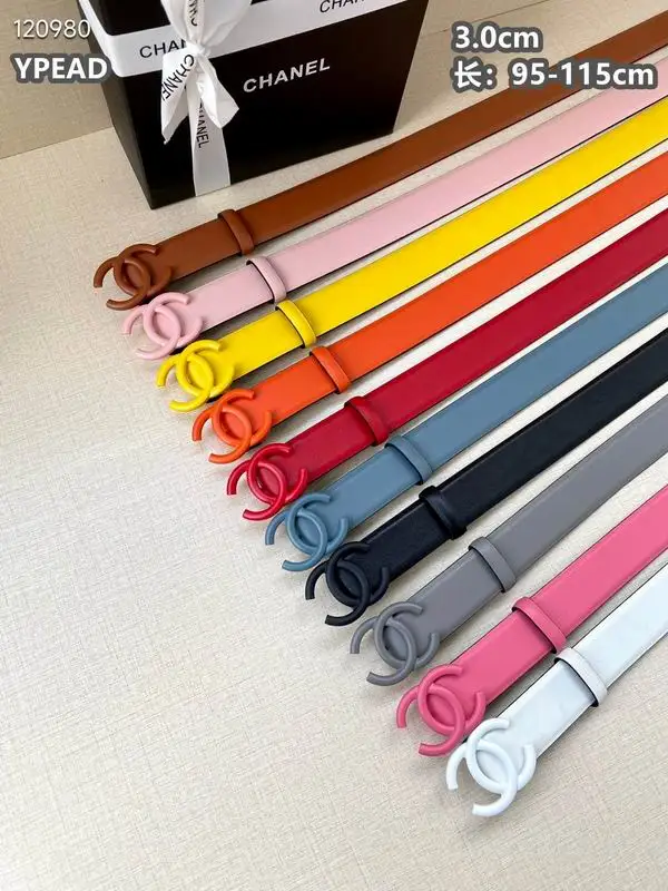 Chanel belt 30mmX95-115cm 8L072004